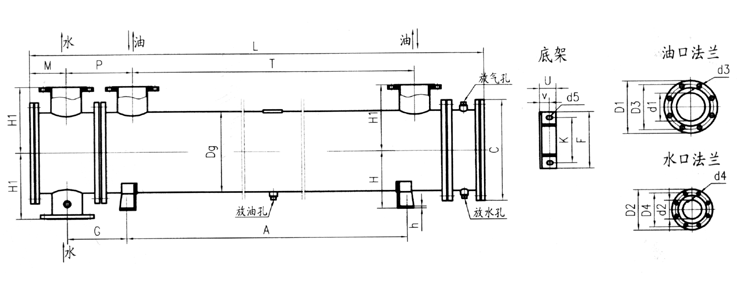 2LQF1W 型列管式冷卻器